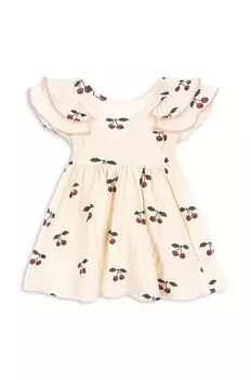 Платье Konges Sljd для маленькой девочки, бежевый