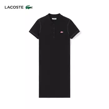 Платье короткое Lacoste облегающее, черный