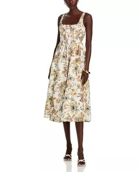 Платье-корсет Desi Midi WAYF, белый