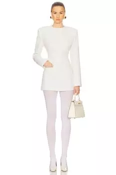 Платье-костюм из плотного крепа Helsa, ivory