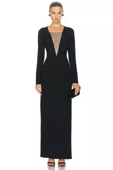 Платье Криса Staud, черный