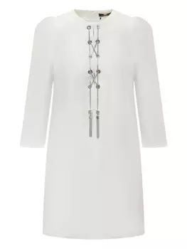 Платье «Крисс-Кросс» Elisabetta Franchi, белый