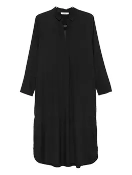 Платье Kristensen Du Nord с v-образным вырезом, черный