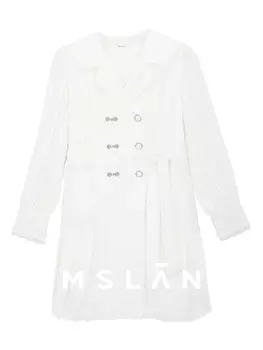 Платье кружевное MSlan, кремовый