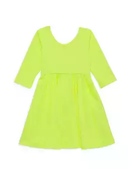 Платье-кружево для маленьких девочек и девочек Worthy Threads, желтый