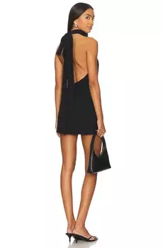 Платье куинн Amanda Uprichard, черный