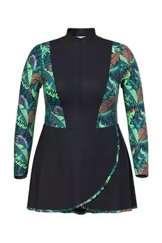 Платье-купальник Ulla Popken, черный