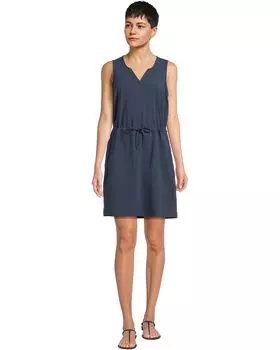 Платье L.L.Bean VentureStretch Seersucker Dress, цвет Nautical Navy