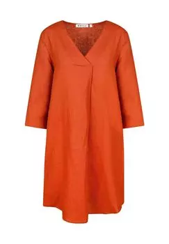 Платье Льняное Нико Bicalla, цвет Terra