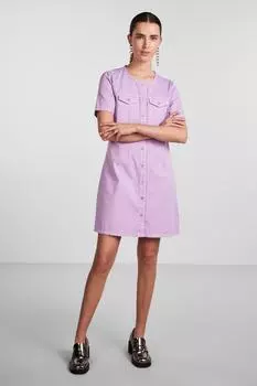 Платье Л PIECES, фиолетовый