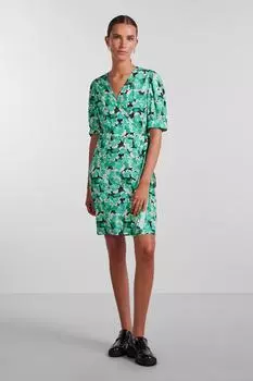 Платье Л PIECES, зеленый