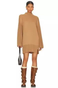 Платье L*SPACE Lacy, кэмел