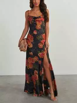 Платье LA Angels, цвет schwarz/orange