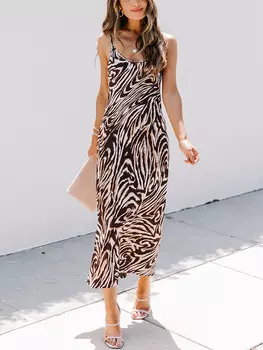 Платье LA Angels, коричневый