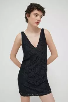 Платье Lace Desigual, черный