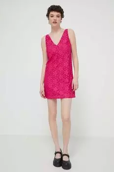 Платье Lace Desigual, роза