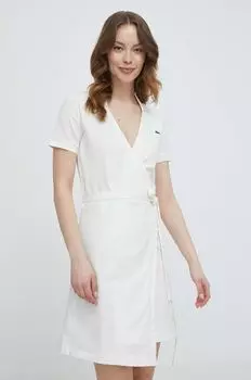 Платье Lacoste, бежевый