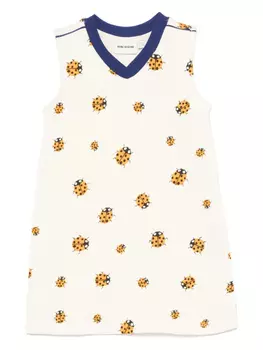 Платье Ladybug Mini Rodini, нейтральный