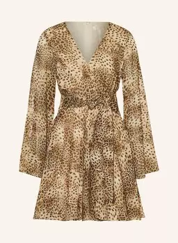 Платье Laila с запахом Guess, коричневый