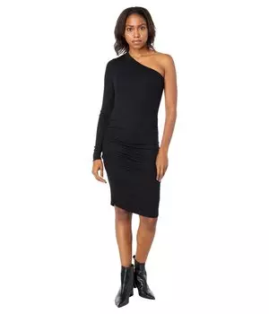Платье LAmade, Encino Long Sleeve 2X1 Modal Stretch Rib Dress