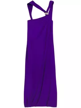 Платье Lanvin из плетеного джерси, фиолетовый