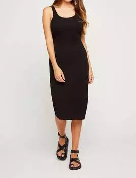 Платье Лариса в черном цвете Gentle Fawn