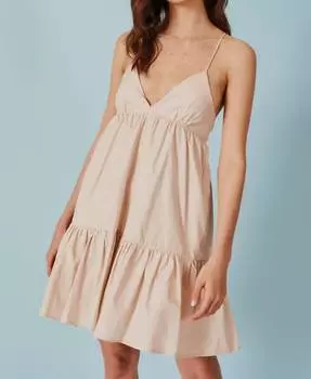 Платье Larrow в кремовом цвете DELUC