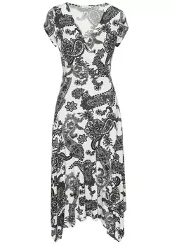 Платье LASCANA, белый
