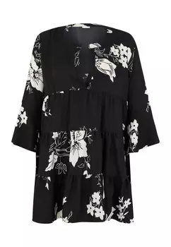 Платье LASCANA Blusen, черный