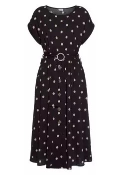 Платье Lascana, черный