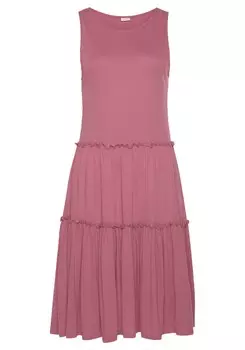 Платье Lascana, цвет Mauve