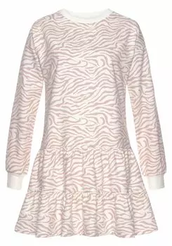 Платье LASCANA, цвет nougat