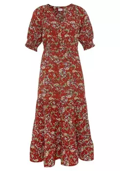 Платье Lascana, цвет Rusty Red