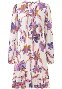 Платье LASCANA Druck, белый