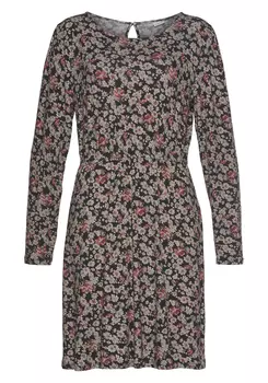 Платье LASCANA Jersey, черный