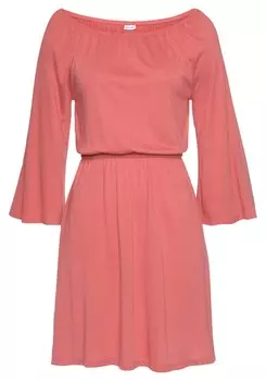 Платье Lascana, коралловый