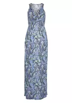 Платье Lascana, королевский синий/фиолетовый