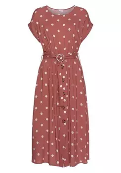 Платье Lascana, красный