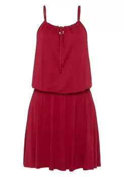 Платье Lascana, красный