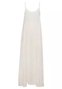 Платье LASCANA, кремовый