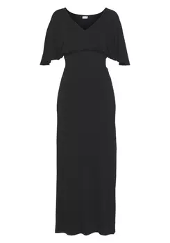 Платье LASCANA Maxi, черный