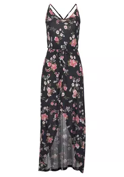 Платье LASCANA Maxi, цвет bedruckt