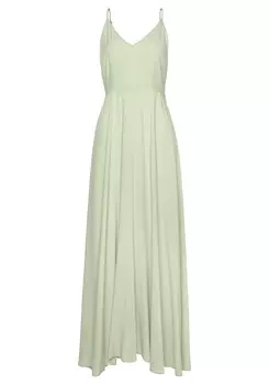 Платье LASCANA Maxi, цвет pistazie