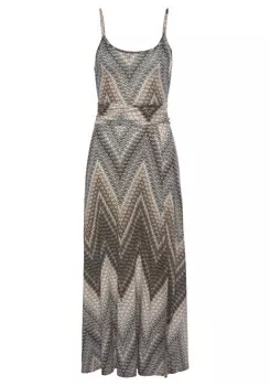 Платье LASCANA Midi, черный