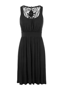 Платье LASCANA Strand, черный