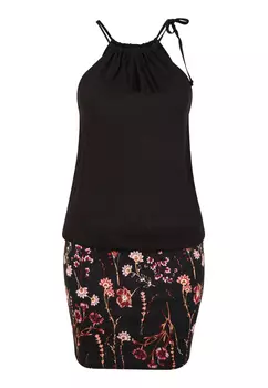 Платье LASCANA Strand, черный