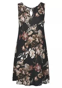 Платье LASCANA Strand, цвет bedruckt-bedruckt