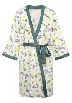 Платье Lascana SUMMER FRUITS, желтый