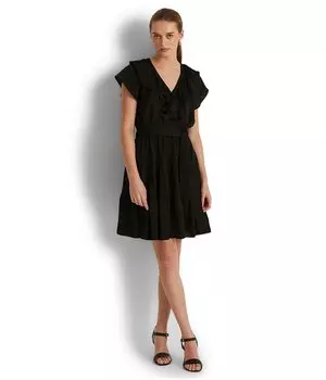 Платье LAUREN Ralph Lauren, Belted Satin Dress