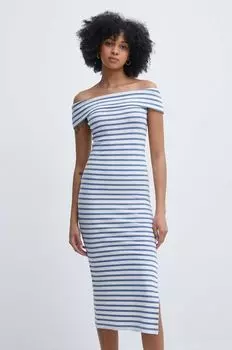 Платье Lauren Ralph Lauren, белый